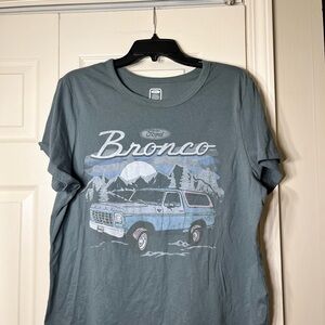 Ford Bronco Hybrid Graphic Cropped Style Tee
